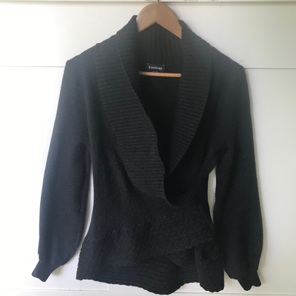 Bebe Charcoal Sweater